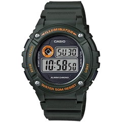 ساعت مچی کاسیو سری  Youth کد W-216H-3BVDF - casio watch w-216h-3bvdf  